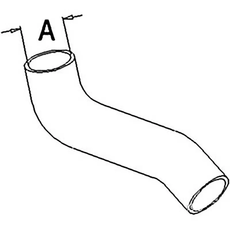 Upper Radiator Hose Fits Case/International Harvester Replaces K921974