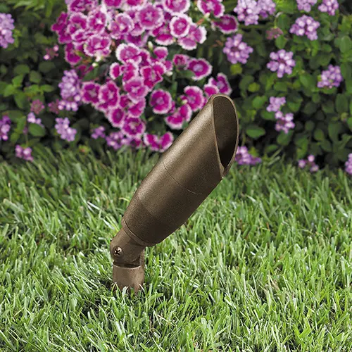 Vista Landscape Series Up & Accent Lights Architectural Bronze for use w MR16 GR-2219-Z-NL-LS-SP-FR
