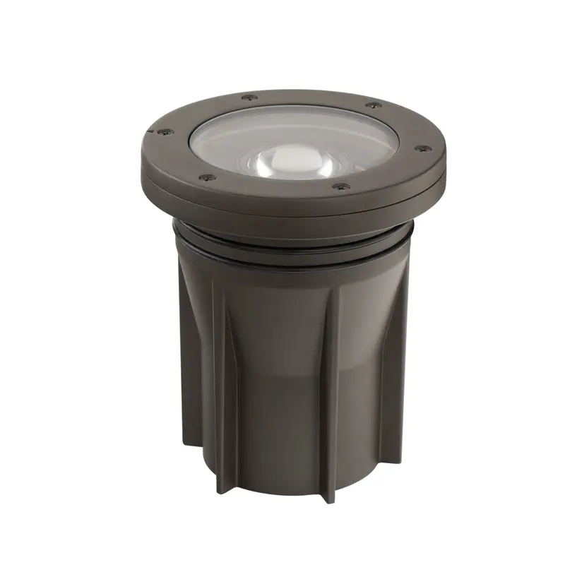 WAC Grand Inground 120V Landscape Recessed LED 3000K Al