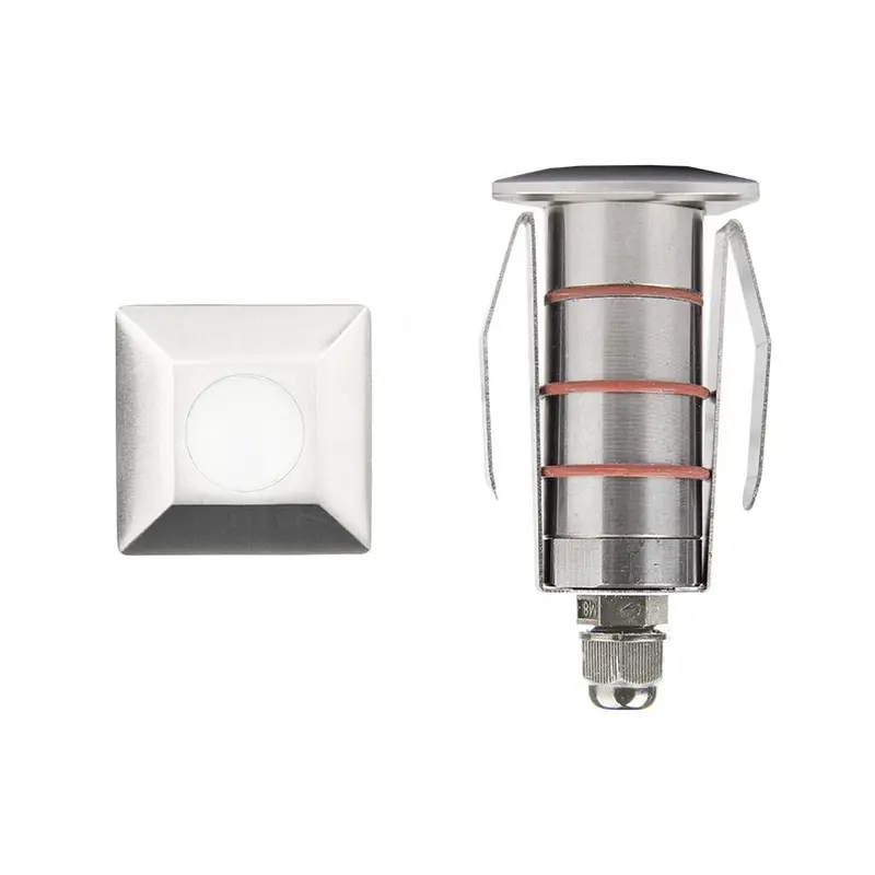 WAC Lighting - 1051-27SS - 1" LED INGROUND-2700K-SQUARE