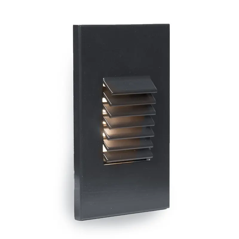 WAC Lighting - 4061-30BK - 9-15V Step And Wall Light - Rectangle 3000K Black