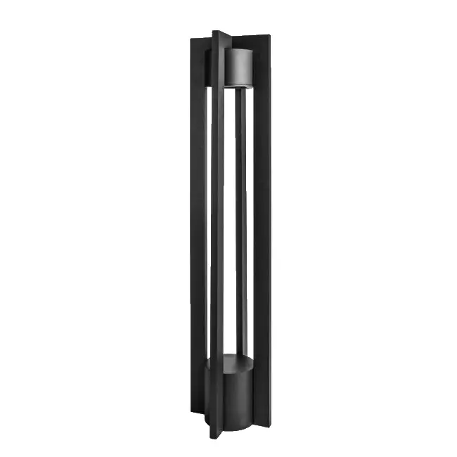 WAC Lighting - 6633-27BK - Black Chamber 277V LED Bollard, 2700K