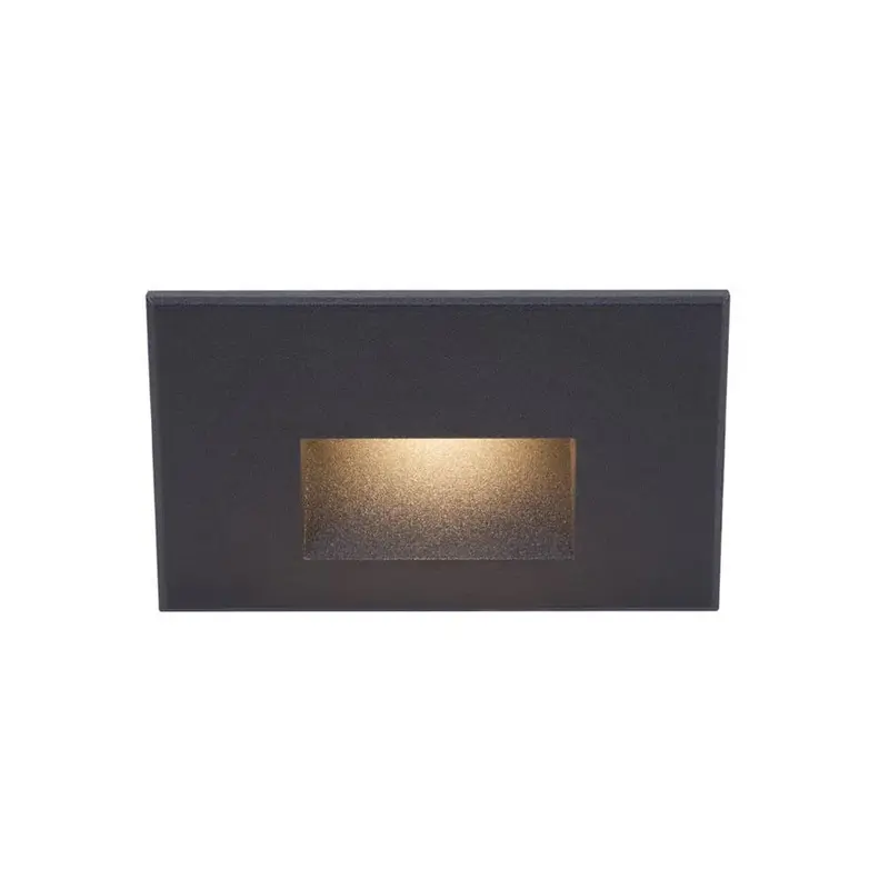 WAC Lighting - WL-LED100F-BL-BK - Step And Wall Light Blue 277V Black on Aluminum