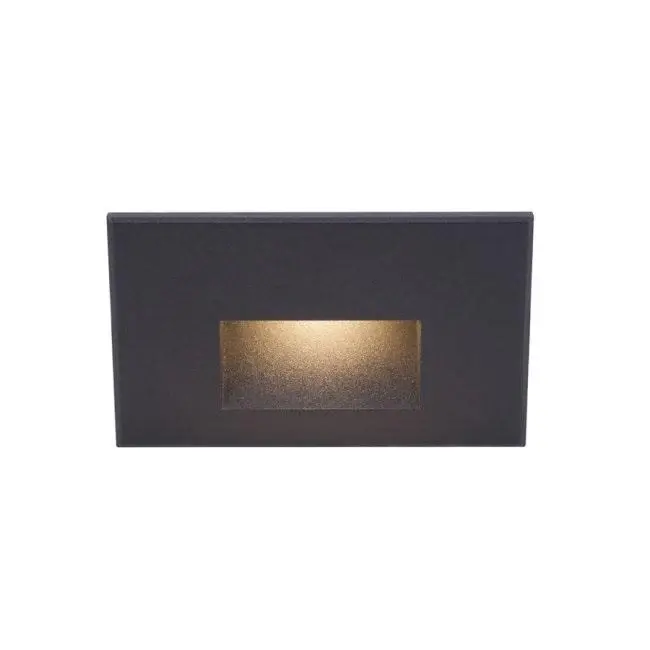 WAC Lighting - WL-LED100F-C-BK - Step And Wall Light White 277V 3000K Black on Aluminum