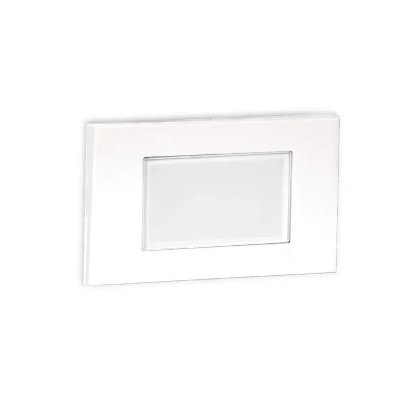 WAC Lighting - WL-LED130-AM-WT - Step And Wall Light Amber 120V White on Aluminum