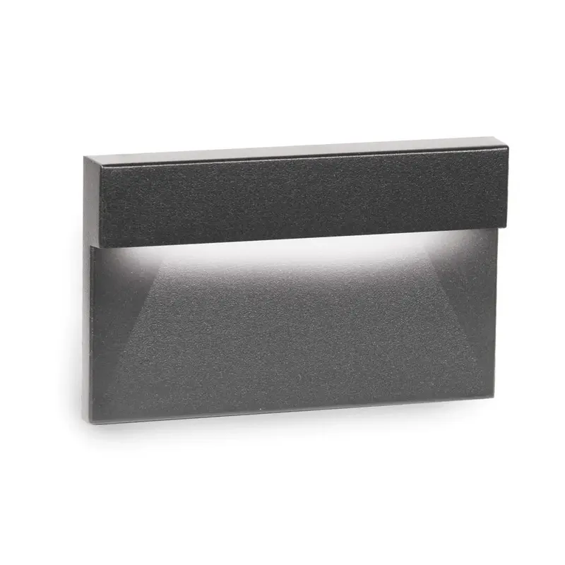 WAC Lighting - WL-LED140F-C-BK - Step And Wall Light 277V 3000K Black on Aluminum