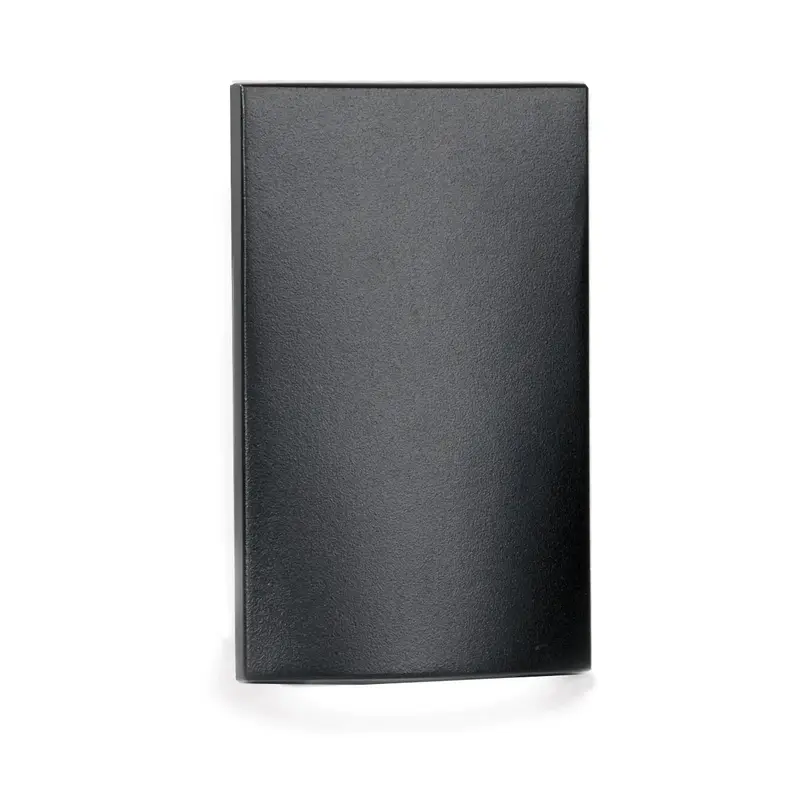 WAC Lighting - WL-LED210F-AM-BK - Step And Wall Light Amber 277V  Black on Aluminum