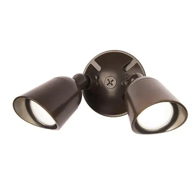 WAC Lighting - WP-LED430-50-ABZ - Endurance Double Spot Wallpack Luminaire 120V 5000K  Architectural Bronze