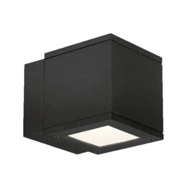 WAC Lighting - WS-W2504-BK - 5" Rubix Single  Wall Mount 3000K 1 Light Black