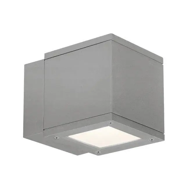 WAC Lighting - WS-W2504-GH - 5" Rubix Single Wall Mount 3000K 1 Light Graphite