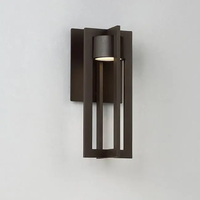WAC Lighting - WS-W48620-BZ - 20" Chamber Outdoor Wall Sconce 3000K Bronze