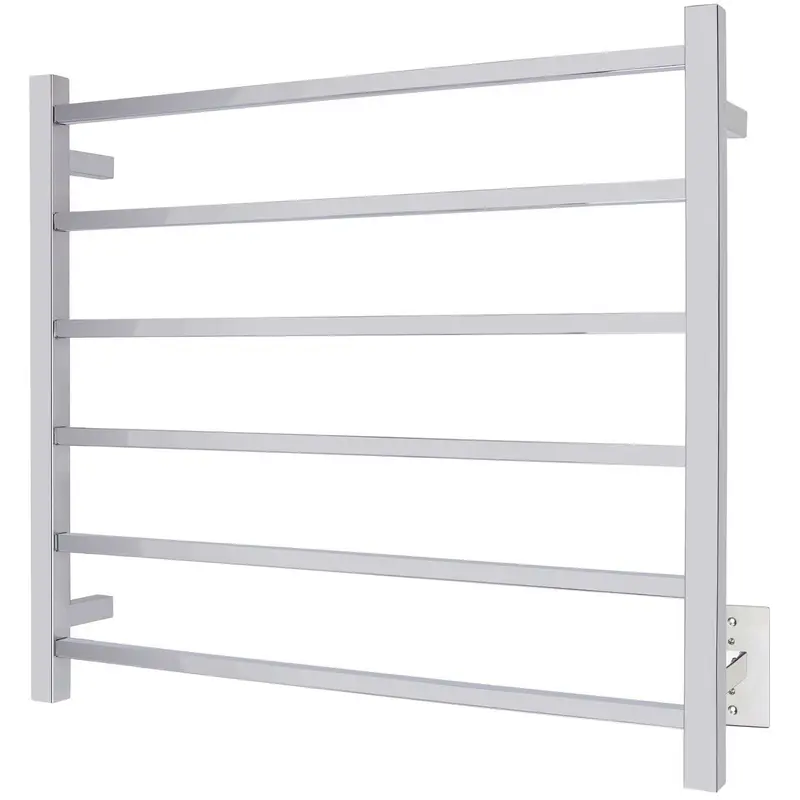 WarmlyYours - TWS2-TAH06PH - Elevate Tahoe 06 Towel Warmer, Polished, Hardwired, 6 bars