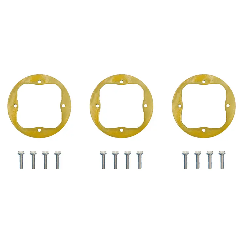 Yellow Deck Repair Rings Fits Cub Cadet RZT50 918-04126A 918-04125B set of 3