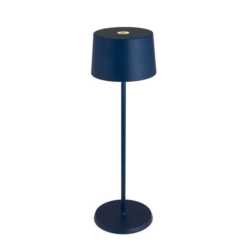 Zafferano LD0850Y4 Olivia Pro Table Lamp - Steel Blue