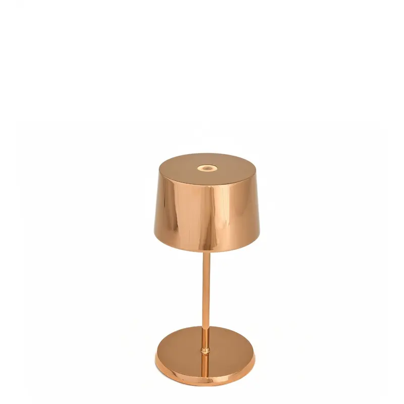 Zafferano LD0860E4 Olivia Pro Mini Table Lamp - Rose Gold