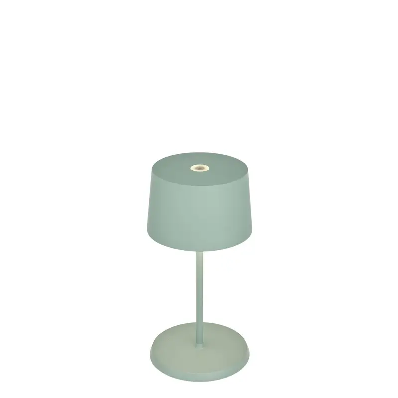 Zafferano LD0860G4 Olivia Pro Mini Table Lamp - Sage