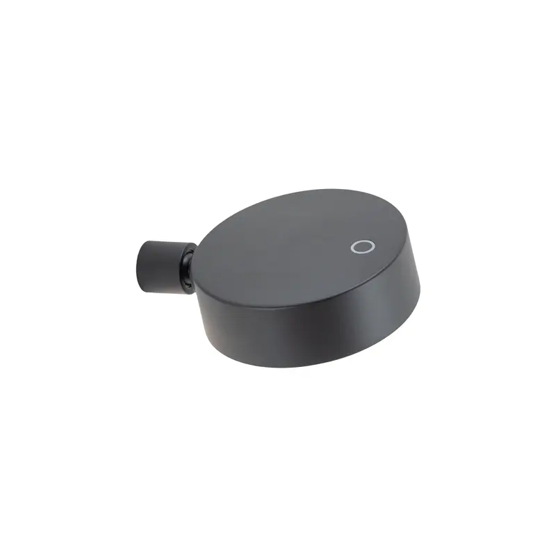 Zafferano LD1150N3 Super O Wall Spotlight - Black