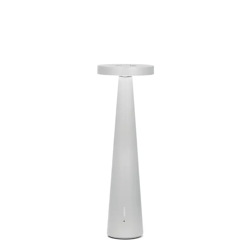 Zafferano LD1210Y3 Angelina Pro Rechargeable Table Lamp - Gray