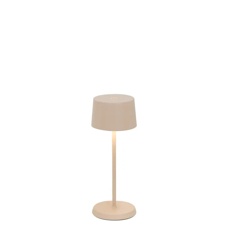 Zafferano LD1840S3 Olivia Pro Micro Table Lamp - Sand