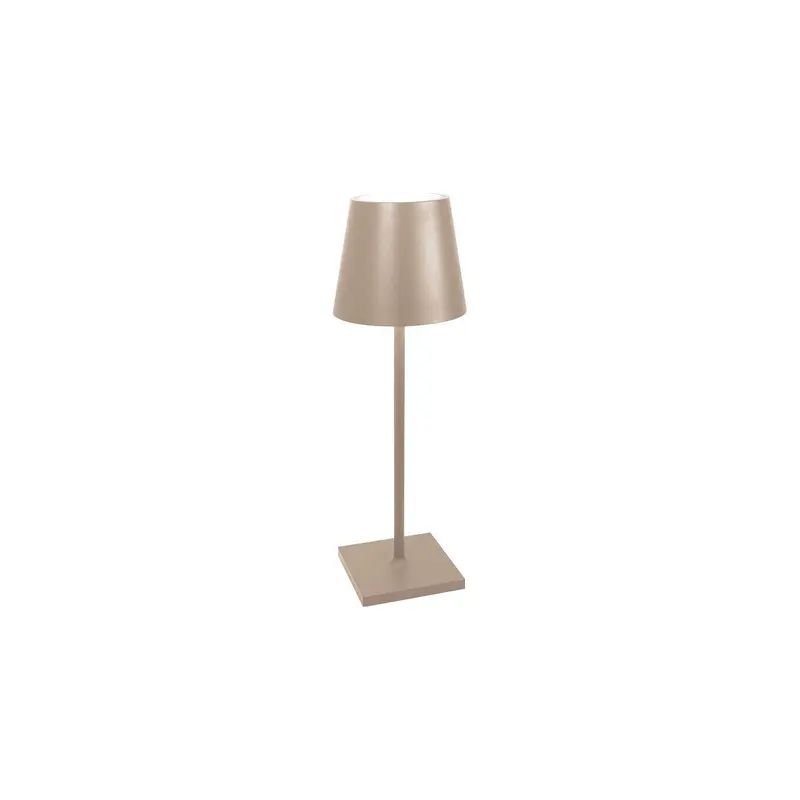 Zafferano Poldina L Desk Lamp LD0395S4 Sand
