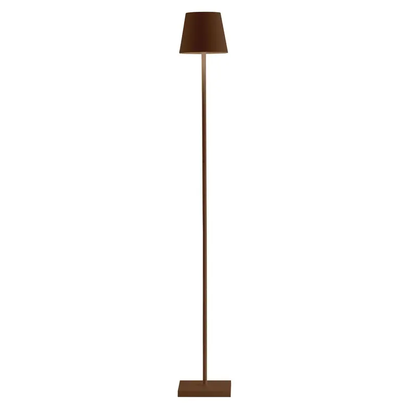 Zafferano Poldina L Floor Lamp LD0390R4 Rust