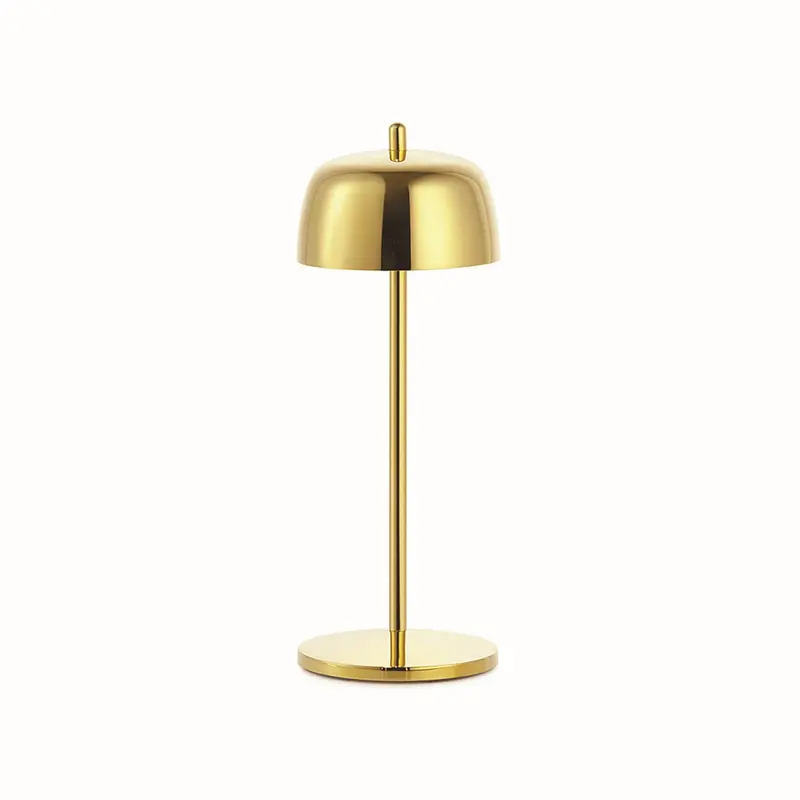 Zafferano Theta Table Lamp LD1000O3 Polished Gold