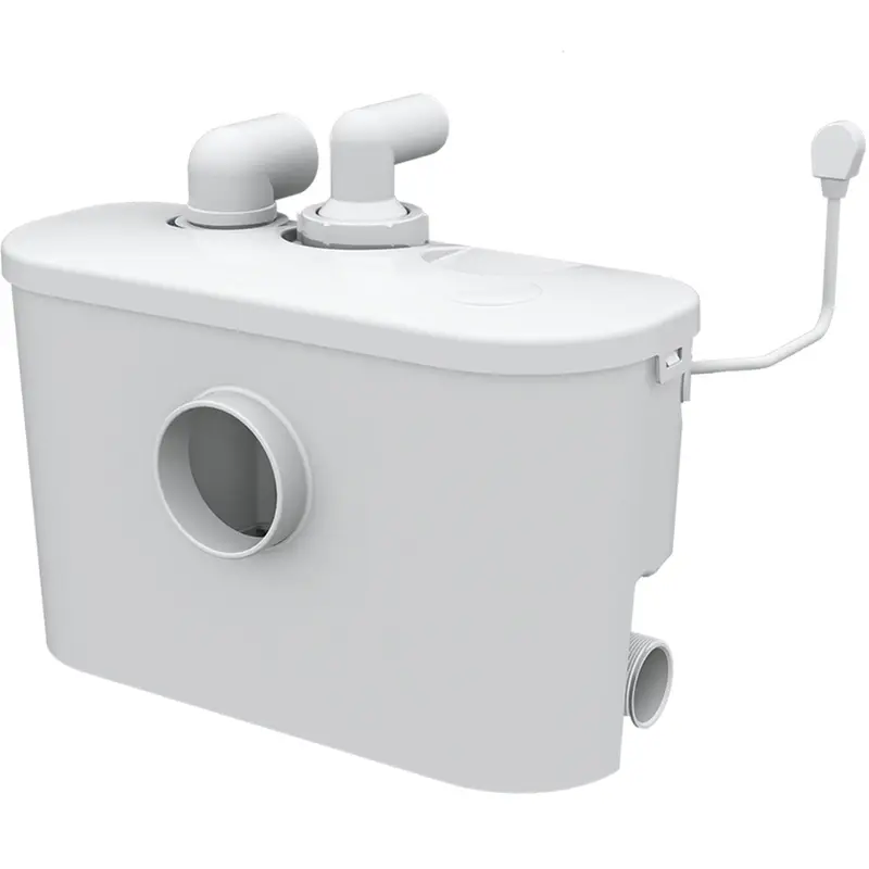 Zoeller 201-0006 Qwik Jon® Premier — Above-Floor Macerating System (6′ Cord), Add a Bathroom Anywhere