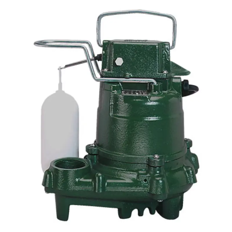 Zoeller M57 Sump / Effluent with 9′ Cord — 1/3 HP Cast Iron Submersible Pump 57-0001